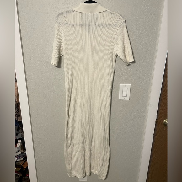 Varley Andrea Pointelle Knit Dress - Picture 8 of 8